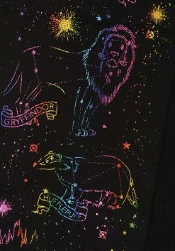 Elope Knit Scarf Hogwarts House Emblem Constellations -Disguise Store hogwarts house emblem constellations knit scarf alt 2
