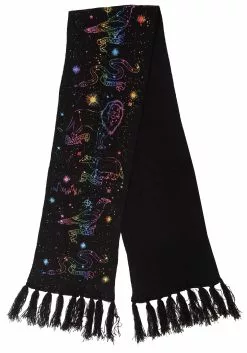 Elope Knit Scarf Hogwarts House Emblem Constellations -Disguise Store hogwarts house emblem constellations knit scarf alt 4