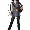 In Character Hooded Huntress Costume For Kids -Disguise Store hooded hunteress costume