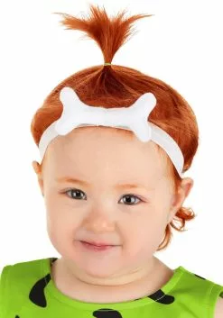 Jerry Leigh Classic Flintstones Pebbles Infant Costume -Disguise Store infant classic flintstones pebbles costume alt 3