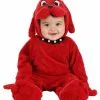 Savvy Garments Clifford The Big Red Dog Costume For Infants 1 Savvy Garments Clifford The Big Red Dog Costume For Infants -Disguise Store infant clifford the big red dog costume
