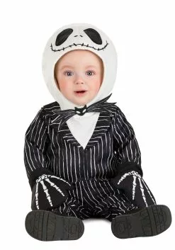 M&R TOY CO., LTD Darling Disney Jack Skellington Costume For Infants -Disguise Store infant darling jack skellington costume alt 3