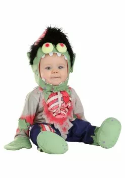 M&R TOY CO., LTD Infant Goofy Zombie Costume For Boys 7 M&R TOY CO., LTD Infant Goofy Zombie Costume For Boys -Disguise Store infant goofy zombie costume alt 2