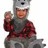 AMSCAN Grey Werewolf For Infants -Disguise Store infant grey werewolf