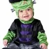 In Character Scary Green Monster Costume For Infants 1 In Character Scary Green Monster Costume For Infants -Disguise Store infant monster boo costume