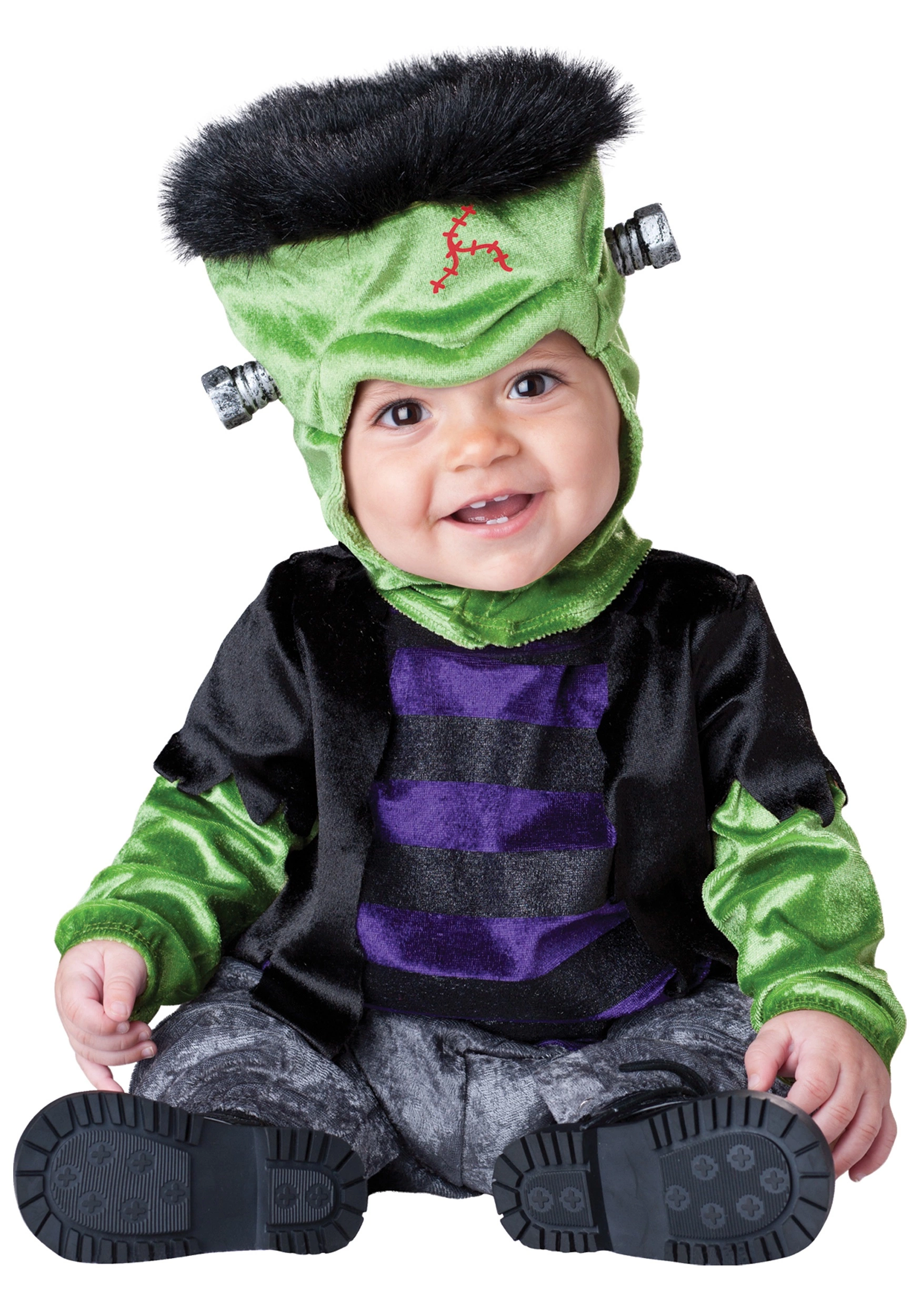 In Character Scary Green Monster Costume For Infants 3 In Character Scary Green Monster Costume For Infants