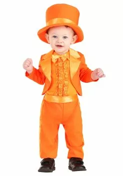 Fun Costumes Orange Suit Costume For Infants 7 Fun Costumes Orange Suit Costume For Infants -Disguise Store infant orange suit costume alt 2