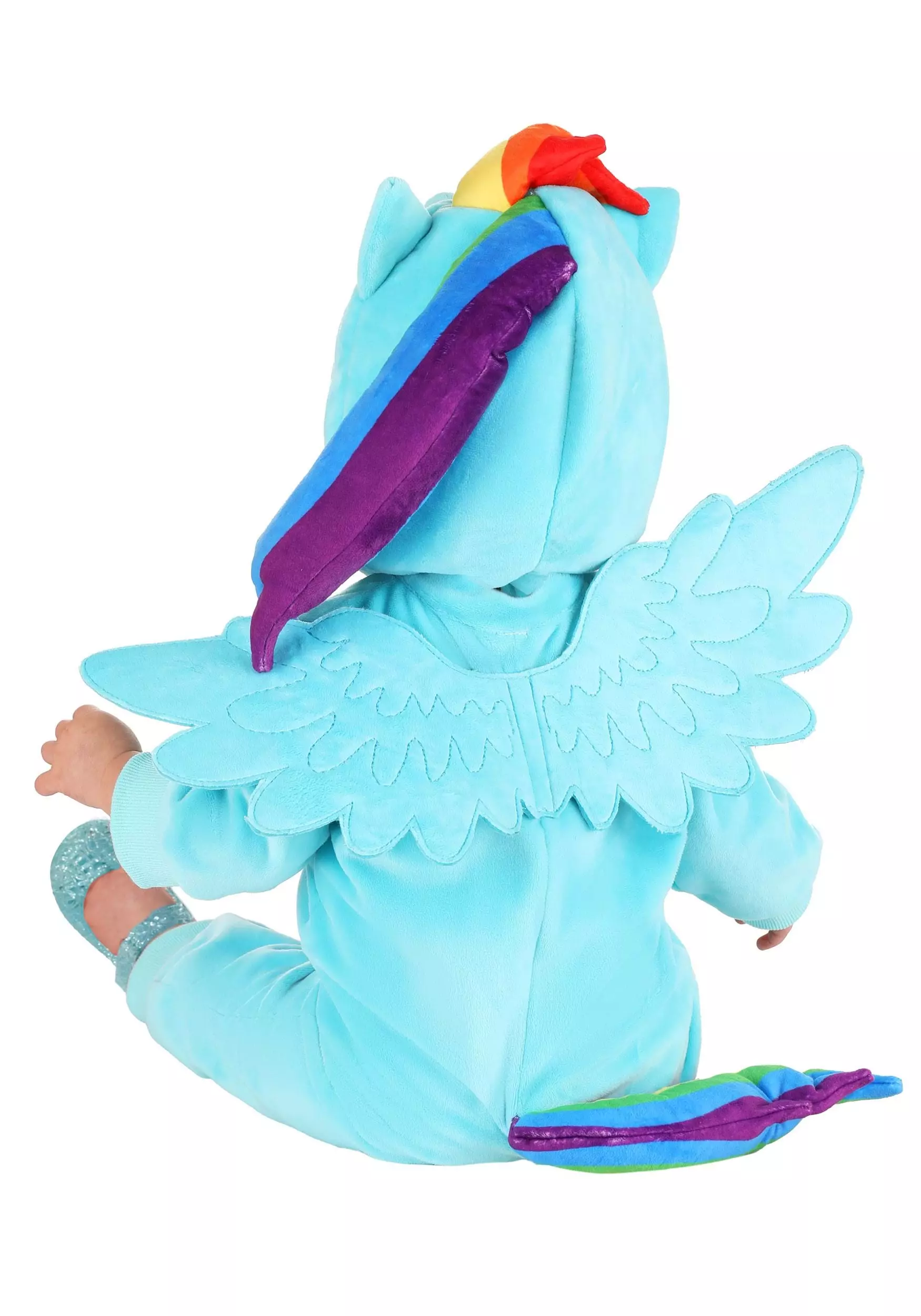 M&R TOY CO., LTD Rainbow Dash My Little Pony Infant Costume 4 M&R TOY CO., LTD Rainbow Dash My Little Pony Infant Costume - Image 2