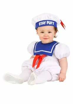 Fun Costumes Stay Puft Infant Ghostbusters Bubble Costume -Disguise Store infants ghostbusters stay puft bubble costume alt 2