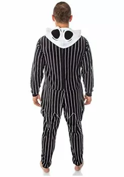 MJC International The Nightmare Before Christmas Jack Skellington Union Suit -Disguise Store jack skellington nightmare before christmas union suit alt 3
