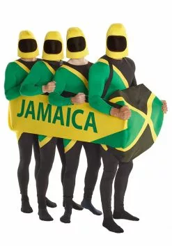 Morphsuits Jamaican Team Bobsled Costume Prop