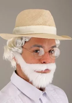 Fun Costumes John Hammond Jurassic Park Men's Costume -Disguise Store john hammond jurassic park costume for men alt 2