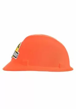 Elope Jurassic Park Worker Costume Hard Hat For Adults -Disguise Store jurassic park worker hard hat alt 6