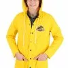 Fun Costumes Jurassic Park Costume Yellow Raincoat -Disguise Store jurassic park yellow raincoat costume