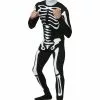 Fun Costumes Adult Karate Kid Skeleton Costume Suit -Disguise Store karate kid skeleton suit