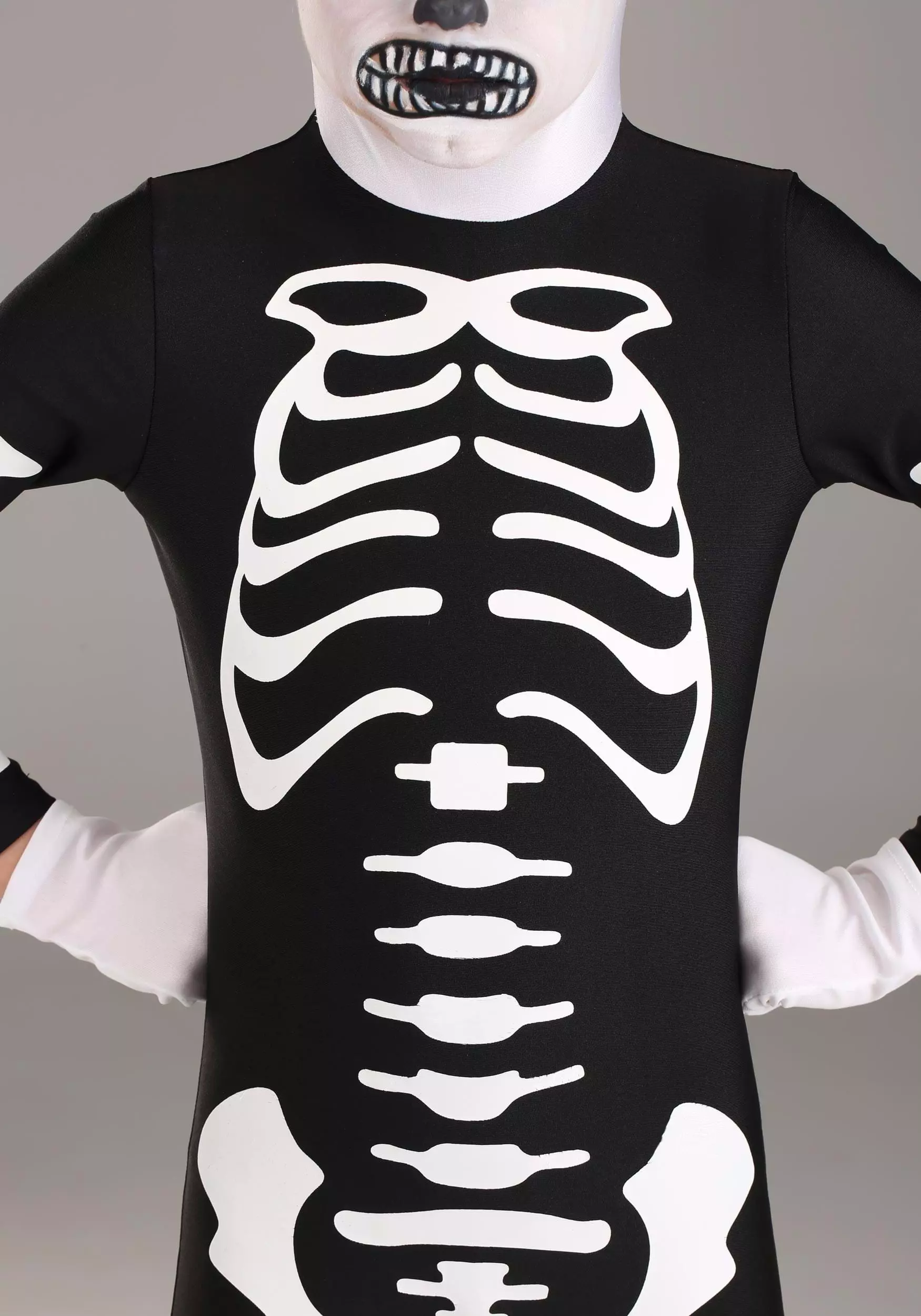 Fun Costumes Child Authentic Karate Kid Skeleton Suit 5 Fun Costumes Child Authentic Karate Kid Skeleton Suit - Image 3