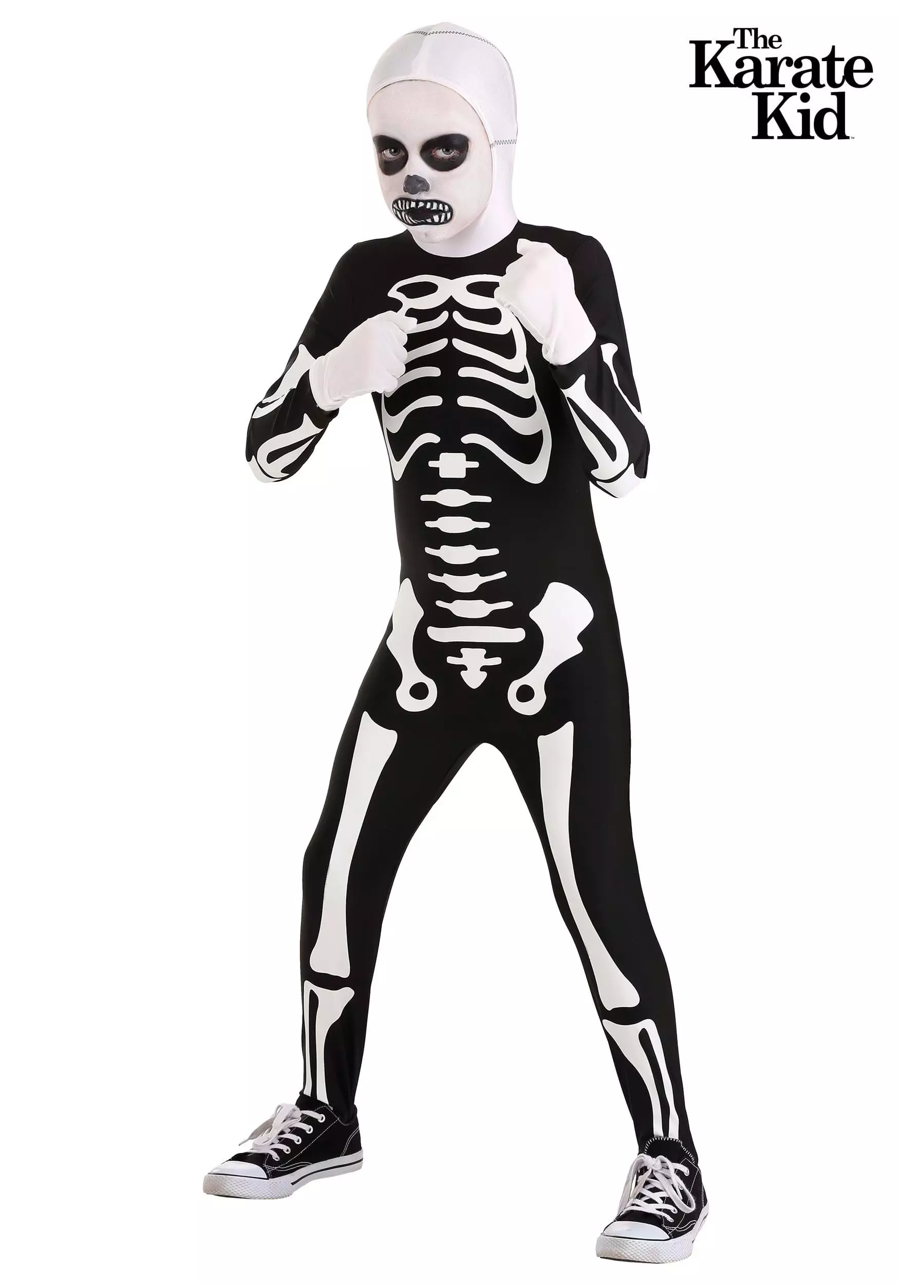Fun Costumes Child Authentic Karate Kid Skeleton Suit 3 Fun Costumes Child Authentic Karate Kid Skeleton Suit