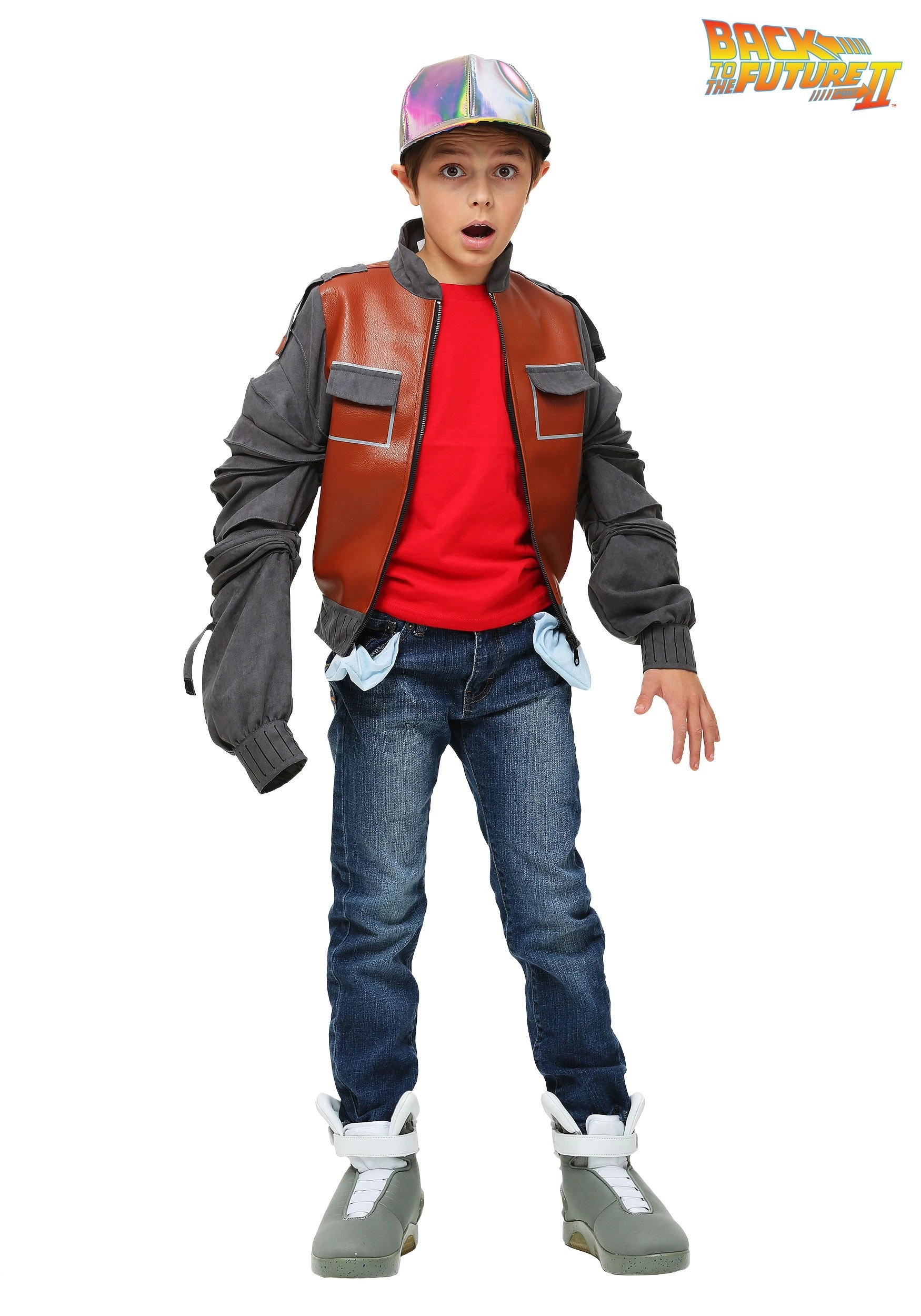 Fun Costumes Back To The Future Kid's Marty McFly Costume Jacket 3 Fun Costumes Back To The Future Kid's Marty McFly Costume Jacket