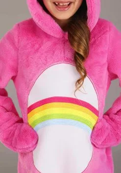 Fun Costumes Deluxe Kid's Care Bears Cheer Bear Costume -Disguise Store kids care bears deluxe cheer bear costume alt 3