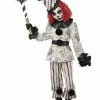 California Costume Collection Creeper Clown Costume For Kids -Disguise Store kids creeper clown costume