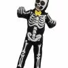 Joyin Dapper Skeleton Costume For Boys 1 Joyin Dapper Skeleton Costume For Boys -Disguise Store kids dapper skeleton costume