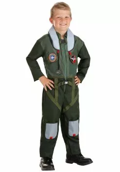 Jerry Leigh Daring Fighter Pilot Costume For Kids -Disguise Store kids daring fighter pilot costume alt 9