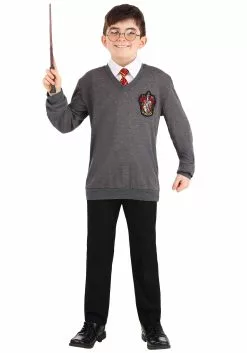Jerry Leigh Deluxe Kid's Harry Potter Costume -Disguise Store kids deluxe harry potter costume alt 2