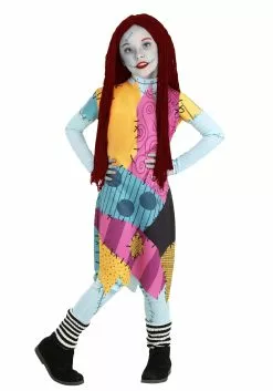 Armada Kid's Disney Nightmare Before Christmas Deluxe Sally Costume -Disguise Store kids deluxe sally costume alt 6