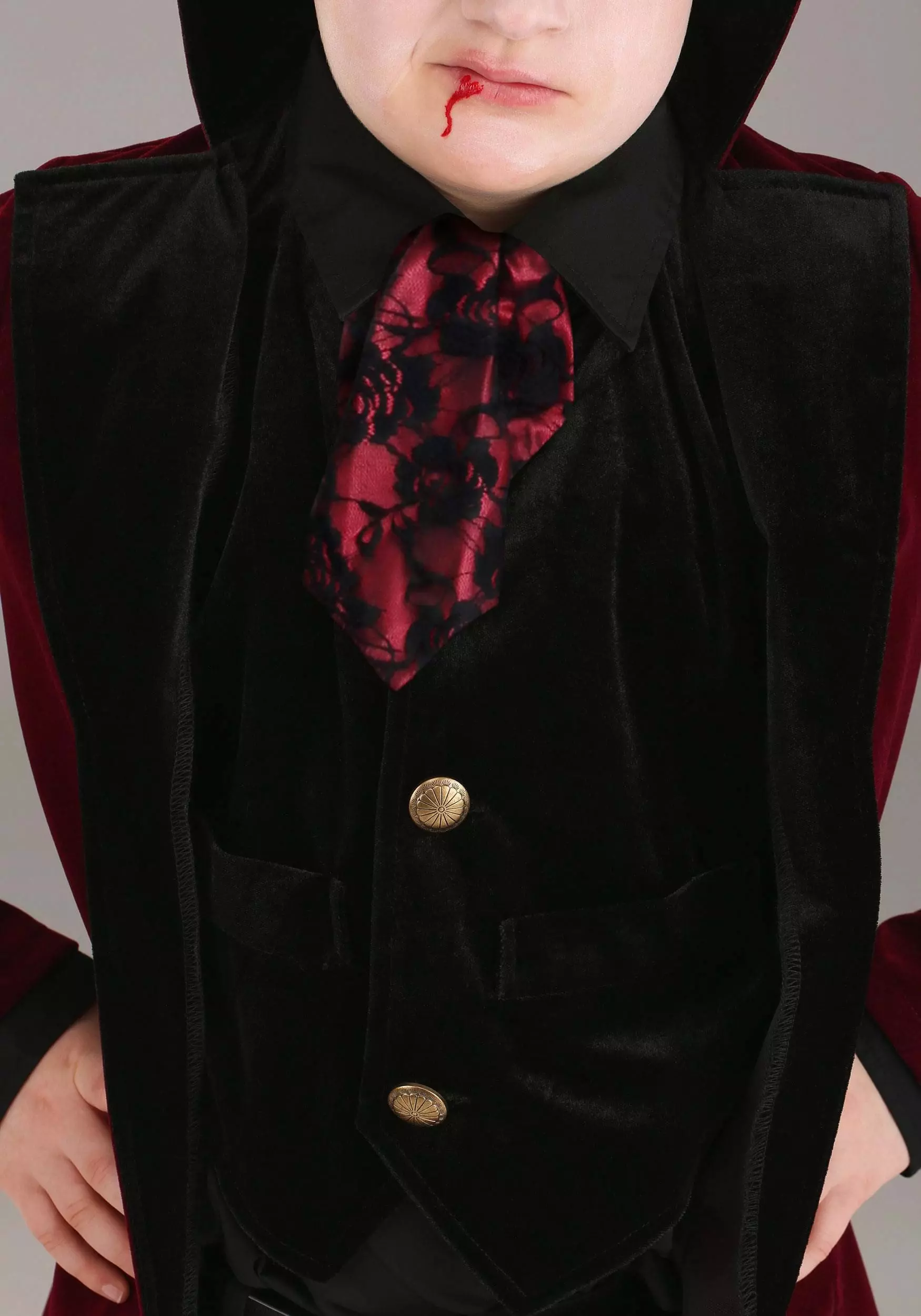 Fun Costumes Dreadful Vampire Costume For Boys 5 Fun Costumes Dreadful Vampire Costume For Boys - Image 3