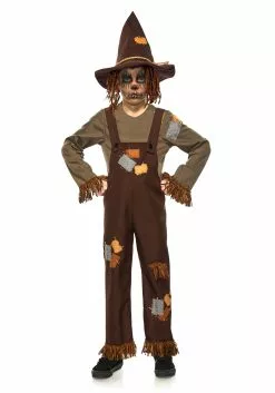 Seeing Red Evil Scarecrow Kids Costume