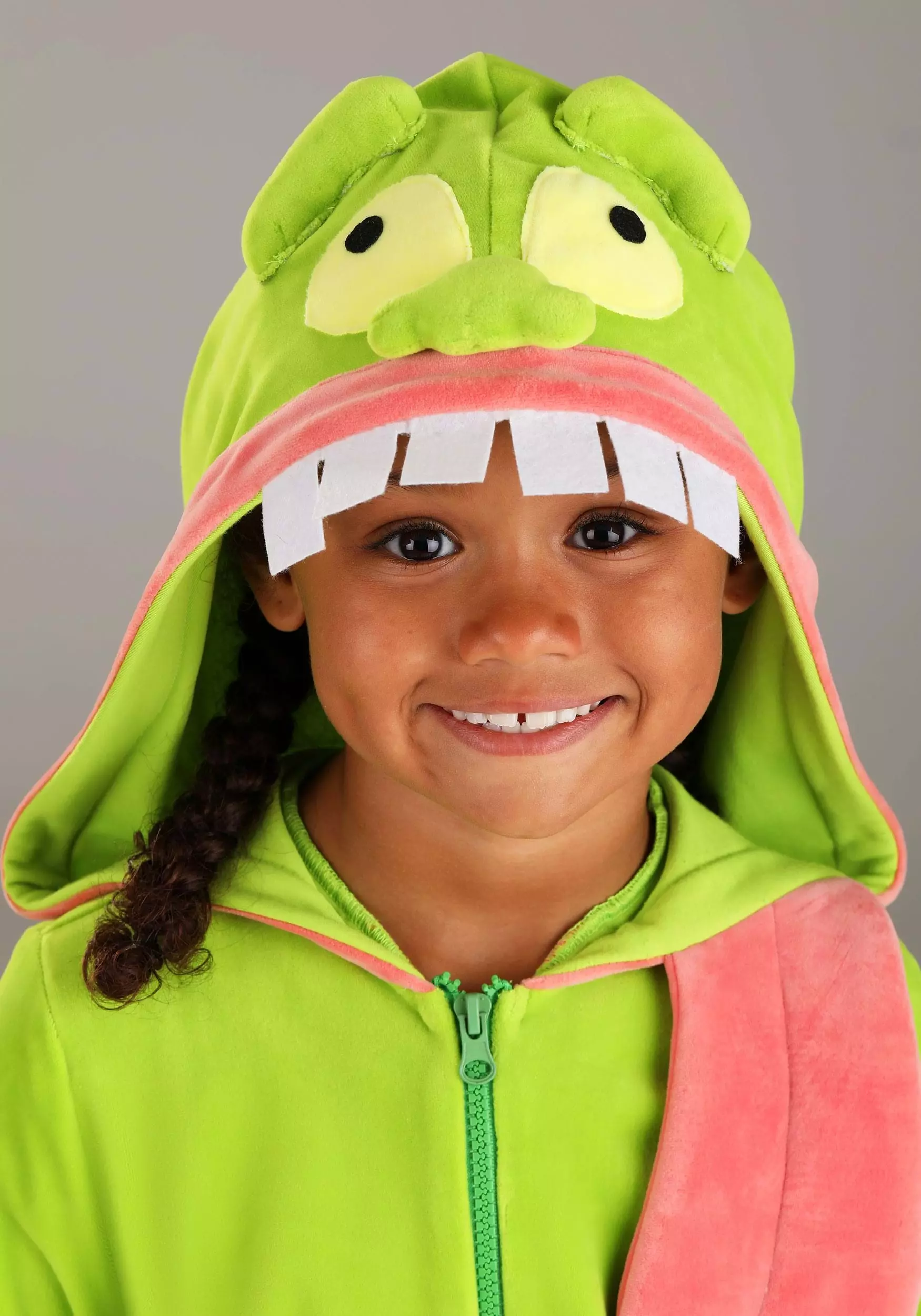 Fun Costumes Ghostbusters Slimer Hoodie Costume For Kids 5 Fun Costumes Ghostbusters Slimer Hoodie Costume For Kids - Image 3