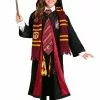 Jerry Leigh Harry Potter Deluxe Hermione Gryffindor Robe For Kids -Disguise Store kids harry potter deluxe hermione gryffindor robe