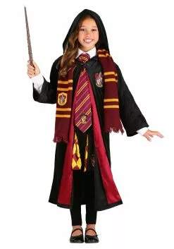 Jerry Leigh Harry Potter Deluxe Hermione Gryffindor Robe For Kids