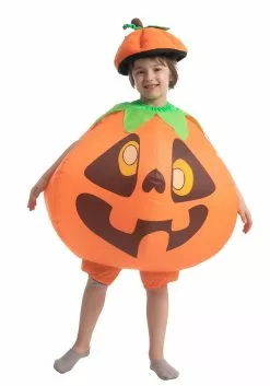 Joyin Inflatable Pumpkin Costume For Kids -Disguise Store kids inflatable pumpkin costume alt 1