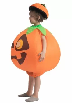 Joyin Inflatable Pumpkin Costume For Kids -Disguise Store kids inflatable pumpkin costume alt 3