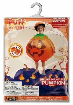 Joyin Inflatable Pumpkin Costume For Kids -Disguise Store kids inflatable pumpkin costume alt 6