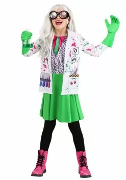 Jerry Leigh Mad Scientist Girl's Costume