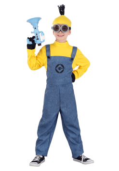 Jerry Leigh Exclusive Minion Costume For Kids -Disguise Store kids minion costume alt 2