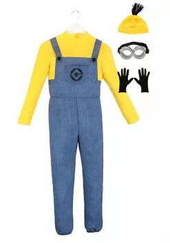 Jerry Leigh Exclusive Minion Costume For Kids -Disguise Store kids minion costume alt 5