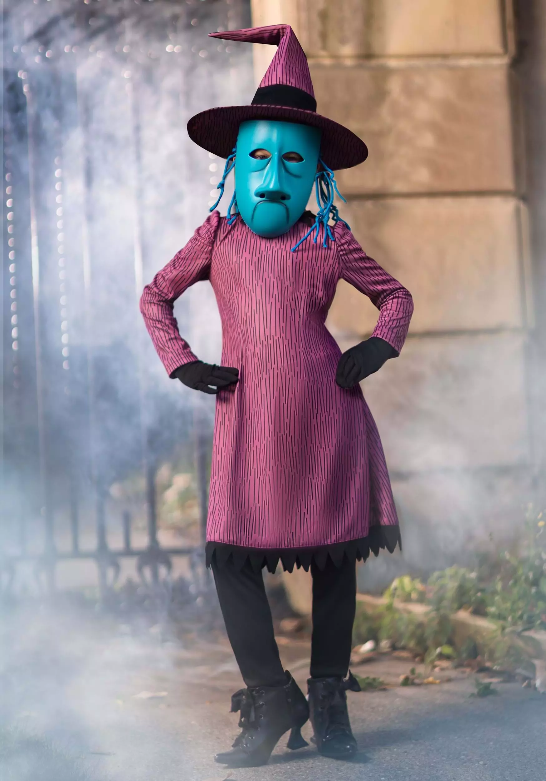 Fun Costumes Disney Nightmare Before Christmas Shock Costume For Girls 4 Fun Costumes Disney Nightmare Before Christmas Shock Costume For Girls - Image 2