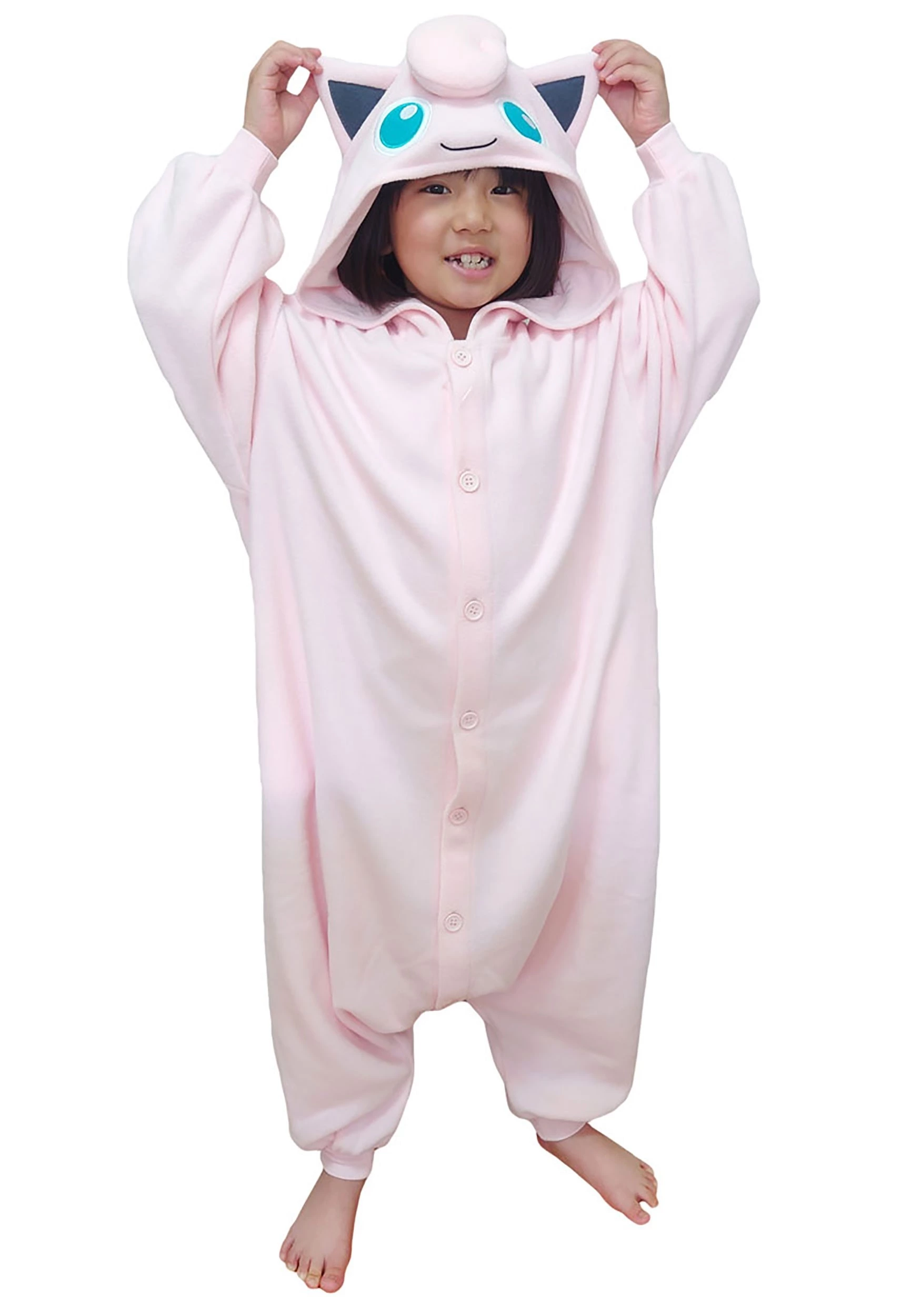 Sazac Pokémon Jigglypuff Kigurumi For Kids 3 Sazac Pokémon Jigglypuff Kigurumi For Kids