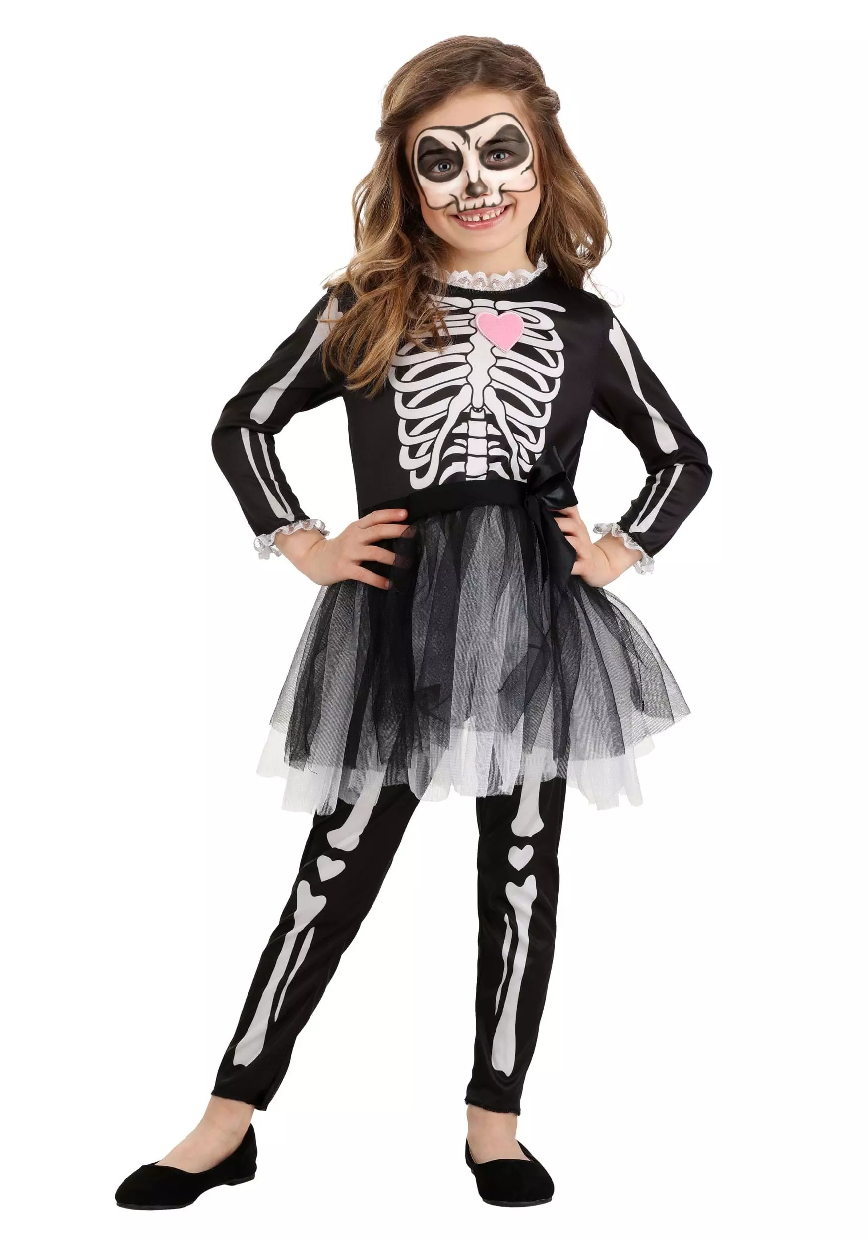 Seasons (HK) Ltd. Skeleton Dress Costume For Kids 3 Seasons (HK) Ltd. Skeleton Dress Costume For Kids