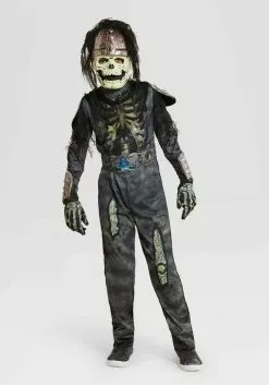 The Wholesale Group Skeleton Warrior Kids Costume