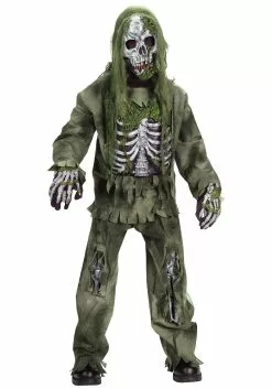 Fun World Kids Skeleton Zombie Costume