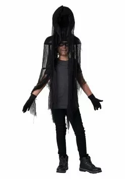 California Costume Collection Tall Evil Spirit Costume For Kids 7 California Costume Collection Tall Evil Spirit Costume For Kids -Disguise Store kids tall evil spirt costume alt 2