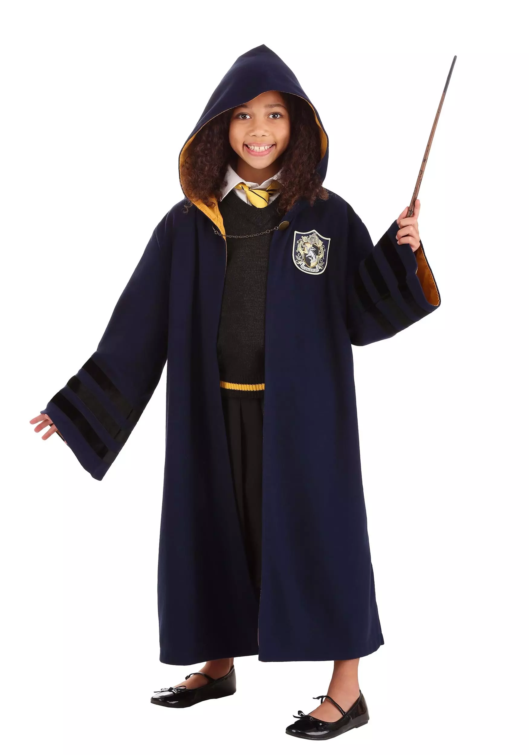 Elope Child Vintage Hogwarts Hufflepuff Robe 6 Elope Child Vintage Hogwarts Hufflepuff Robe - Image 4