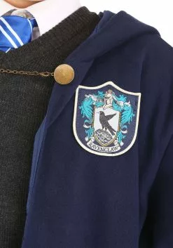 Elope Kids Harry Potter Vintage Hogwarts Ravenclaw Robe -Disguise Store kids vintage hogwarts ravenclaw robe alt 2