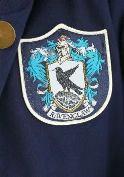 Elope Kids Harry Potter Vintage Hogwarts Ravenclaw Robe -Disguise Store kids vintage hogwarts ravenclaw robe alt 4