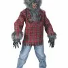 Fun World Kids Grey Werewolf Costume 2 Fun World Kids Grey Werewolf Costume -Disguise Store kids werewolf costume