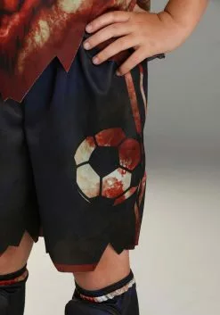 Fun Costumes Zombie Soccer Player Costume For Kids -Disguise Store kids zombie soccer player costume alt 4